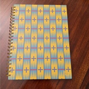 Eighth Generation Spiral Notebook - Yellow and Blue Bear Claws